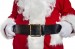 leather belt with Santa outfit, belt with Deluxe Santa suit