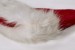 Santa hat - model Deluxe - cream fur - zoom