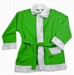 grass green Santa jacket